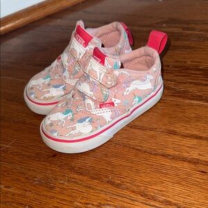 Vans Kids Unicorn Print Shoes - Pink size 5T Toddler